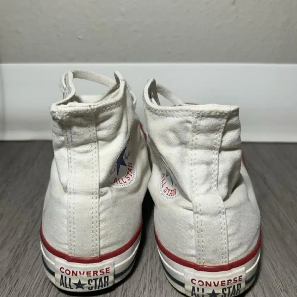 White converse all star high